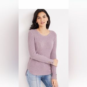 Brand new! Maurice’s Waffle-knit sweater size M